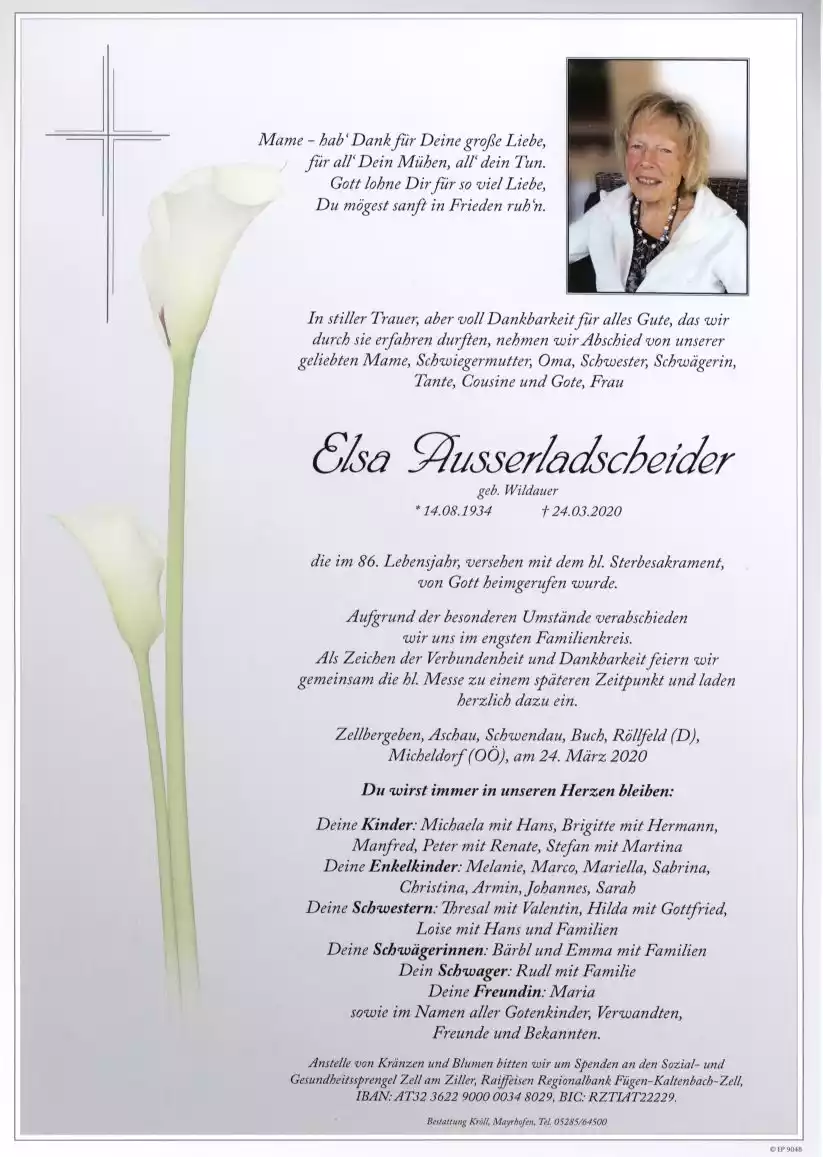 Parte von Elsa Ausserladscheider